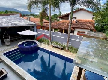 Casa · 280m² · 4 Quartos · 6 Vagas · Casa de condomínio em  Avenida Abílio Francisco Martins de Castro - Boracéia - São Sebastião/SP