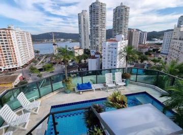 3bf2abb0560c3b35627e6b47122be27553950f66 · Cobertura com 6 dormitórios à venda, 493 m² por R$ 3.180.000,00 - Ponta da Praia - Santos/SP