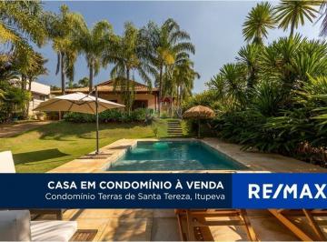 Casa · 201m² · 3 Quartos · 2 Vagas · Casa a venda com 3 quartos, sendo 1 suites e 2 demi-suites, no Condominio Terras de Santa Teresa