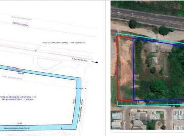 Terreno · 17m² · AREA DE TERRA COM  FRENTE A RS 122