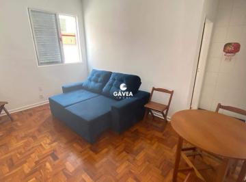 Sala · Apartamento para aluguel no Itararé em São Vicente.