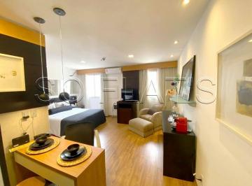 Apartamento · 25m² · 1 Quarto · 1 Vaga · Flat lindo com 1 dormitório e 1 vaga de garagem disponível para locação.