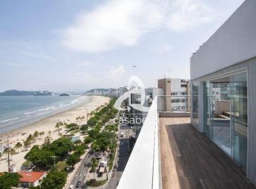 88450764cbc33db5b630a65b7f0db885d4d7e895 · Cobertura com 3 dormitórios à venda, 343 m² por R$ 4.300.000,00 - Boqueirão - Santos/SP