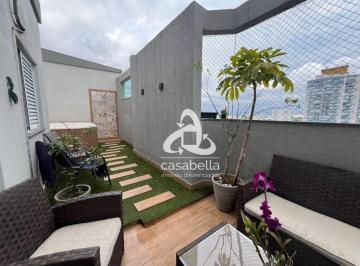 95d49457a3c5dba6f75dc2e4605bdf92d49eca10 · Cobertura com 3 dormitórios à venda, 180 m² por R$ 950.000,00 - Encruzilhada - Santos/SP