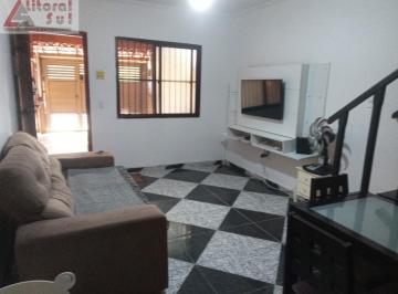 Foto 01 · Casa à venda em Praia Grande-SP, bairro Maracanã: 2 quartos, 1 suíte, sala, 2 banheiros, 1 vaga e 75