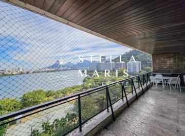 Foto 01 · Lagoa, Apartamento com vista linda vista para a Lagoa e Morro dois irmãos em excelente localização.