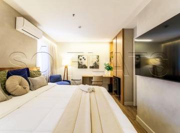 Apartamento · 26m² · 1 Quarto · 1 Vaga · Flat na Vila Olímpia com 26m² no Mercure próximo ao JK e Faria Lima