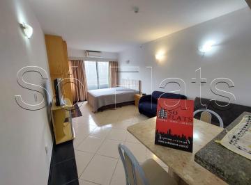 Apartamento · 32m² · 1 Quarto · 1 Vaga · Flat American Loft 32m² 1 dormitório e 1 vaga de garagem em Perdizes para locação.