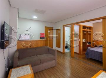 Apartamento · 31m² · 1 Quarto · 1 Vaga · Flat no Jardim Paulista próximo a Avenida 9 de Julho e Shopping Pamplona disponível para locação.
