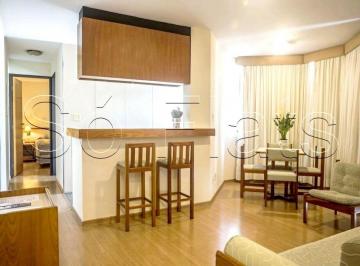 Apartamento · 48m² · 1 Quarto · 1 Vaga · Flat disponível para locação bem localizado, próx da Avenida Santo Amaro e Metrô Campo Belo.