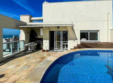Apartamento · 196m² · 3 Quartos · 2 Vagas · Cobertura Duplex A VENDA na praia das Astúrias, Guarujá, vista mar.