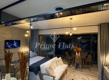 Apartamento · 36m² · 1 Quarto · 1 Vaga · Flat em Pinheiros, São Paulo/SP de 36m² 1 quartos para locação R$ 5.337,00/mes