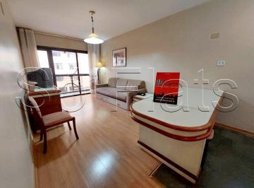 Apartamento · 38m² · 1 Quarto · 1 Vaga · Flat em Jardim Paulista, São Paulo/SP de 38m² 1 quartos para locação R$ 2.400,00/mes
