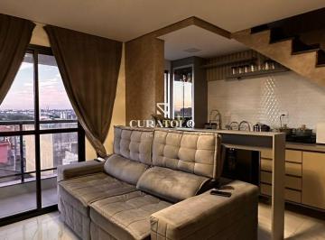 Apartamento · 88m² · 2 Quartos · 1 Vaga · Cobertura à venda, com 2 quartos e 1 vaga em Santo André, bairro: Cidade São Jorge