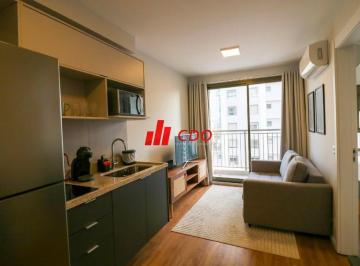 Foto 01 · Apartamento à venda/locação em São Paulo-SP, Campo Belo: 1 quarto, 1 suíte, 1 sala, 1 banheiro, 32m²