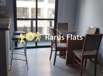 Apartamento · 52m² · 1 Quarto · 1 Vaga · Rarus Flats - Flat para locação em Moema - Edifício Place Vendome
