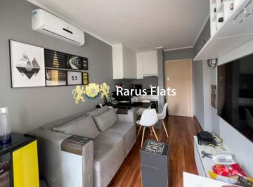 Apartamento · 37m² · 1 Quarto · 1 Vaga · Flat com 1 Quarto para alugar, 37m² - Moema
