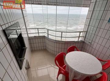 f42d02f65862aa937c7095f556be881bed9da6f1 · Frente ao Mar! Apartamento Com Vista ao Mar 3 quartos, 97 m² por R$ 449.000 - Vila Atlântica - Monga
