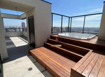 Quintal com hidro · Cobertura à venda, 323 m² por R$ 4.680.000,00 - Campestre - Santo André/SP