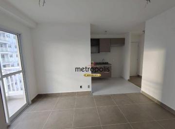 Sala · Apartamento para alugar, 50 m² por R$ 2.948,53/mês - Parque das Nações - Santo André/SP