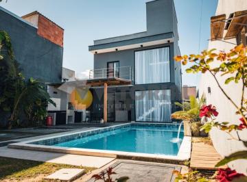 458137e491271fcca59228b53c702aef1f51029e · Sobrado com 3 dormitórios à venda, 150 m² por R$ 965.000,00 - Massaguaçu - Caraguatatuba/SP