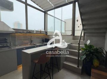 917087574d378662529dca4da3ff0898b6710419 · Cobertura com 3 dormitórios à venda, 175 m² por R$ 2.700.000,00 - Boqueirão - Santos/SP