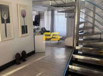 Apartamento · 300m² · 3 Quartos · 3 Vagas · Cobertura com 3 suítes para Locação em Tambaú