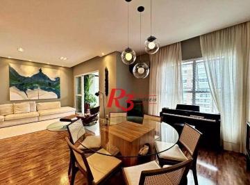 a909617a5c25c611fb626b9ae4da45e1a7008d72 · Apartamento com 3 dormitórios à venda, 188 m² por R$ 2.200.000,00 - Boqueirão - Santos/SP