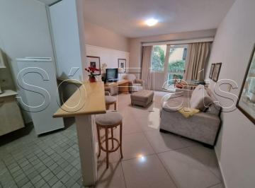 Apartamento · 56m² · 1 Quarto · 1 Vaga · Flat no Sequoia com 56m², 1 dormitório e 1 vaga de garagem disponível para locação em Alphaville.