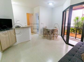 Apartamento · 48m² · 1 Quarto · 1 Vaga · Flat Personal disponível para locação na Avenida Rouxinol e próximo do Shopping Ibirapuera.