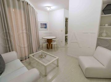 Apartamento · 42m² · 1 Quarto · 1 Vaga · Flat disponível para locação amplo e mobiliado em Moema para locação na Av. Rouxinol.
