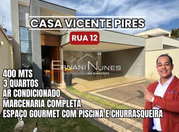 Foto 01 · CASA MODERNA VICENTE PIRES RUA 8- 3 QUARTOS- 400 MTS (CA00777)