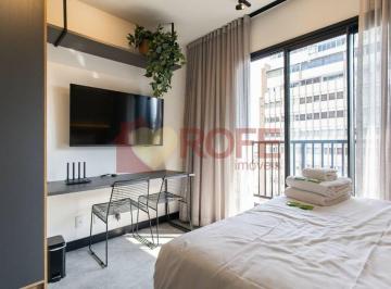 Apartamento · 22m² · 1 Quarto · Studio mobiliado de 22m² para venda, bairro Vila Buarque, condomínio com lazer ao lado do metrô