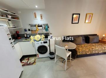Apartamento · 33m² · 1 Quarto · 1 Vaga · Flat com 1 Quarto para alugar, 33m² - Jardins