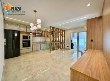 c58c6125add10ba77fcafe5be7ae9a6b394d7152 · Apartamento com 3 dormitórios para alugar, 104 m² - Canto do Forte - Praia Grande/SP
