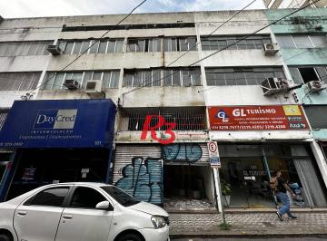 1a0848475186e3a0e9bb452aca90c46a8461679c · Loja para alugar, 180 m² por R$ 3.000,00/mês - Centro - Santos/SP