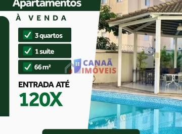 Apartamento · 65m² · 3 Quartos · 1 Vaga · Residencial Colinas do Praia 2 - 3 quartos - Entrada parcelada