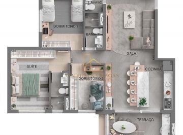 Apartamento · 86m² · 3 Quartos · 2 Vagas · Condomínio Royal Barueri