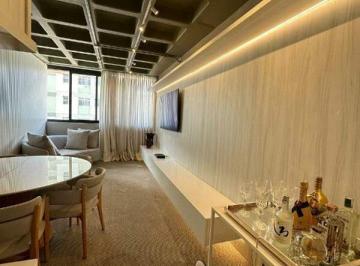 Apartamento · 70m² · 2 Quartos · 2 Vagas · Excelente apartamento, mobiliado, 2 quartos, 70m², suíte e 2 vagas em prédio imponente, contemporâne