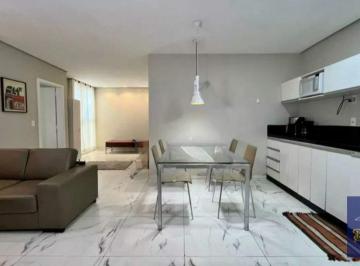 Apartamento · 60m² · 1 Quarto · 1 Vaga · Estudio 1 quarto todo montado, com área privativa, em prédio moderno, com portaria 24hs, piscina, sa