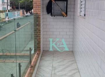 a0fb2d4a79f2d174329b275b71baaa8c6edafaa7 · Sobrado com 2 dormitórios com sacada à venda, 62 m² - Mirim - Praia Grande/SP