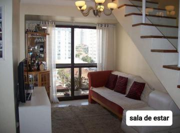 Apartamento · 136m² · 3 Quartos · 2 Vagas · Cobertura de Luxo em Vila Guarani, São Paulo: 3 Quartos, 2 Suítes, 3 Banheiros, 2 Vagas de Garagem, 