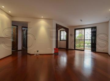 Apartamento · 120m² · 3 Quartos · 2 Vagas · Flat de alto padrão disponível para locação em Moema com 03 dorms, prox ao Shopping e Av. Ibirapuera