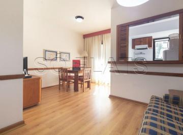Apartamento · 43m² · 1 Quarto · 1 Vaga · Flat no PHS disponível para locação em Pinheiros próximo ao Metrô Oscar Freire e Avenida Rebouças.