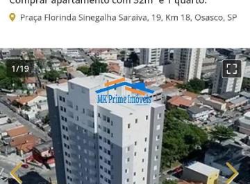 Apartamento · 32m² · 1 Quarto · 1 Vaga · Apartamento 1 Quarto, 1 Vaga de Garagem, 32m² km 18/Osasco.