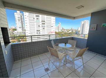 Apartamento · 122m² · 3 Quartos · 2 Vagas · Apartamento 3 Quartos cm suíte no Edifício Anita Malfatti – Bairro Quilombo, Cuiabá – 122m²