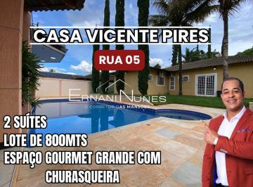 Foto 01 · CASA VICENTE PIRES RUA 5- 3 QUARTOS- 800MTS- PISCINA COM HIDRO