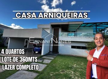 Foto 01 · CASA EM ARNIQUEIRA COM 4 QUARTOS , LAZER COMPLETO , CONDOMÍNIO FECHADO