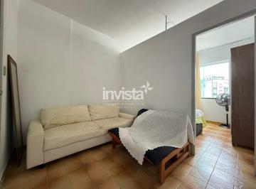 Apartamento · 40m² · 1 Quarto · Apartamento Mobiliado com Vista Total para o Mar | José Menino – Santos 