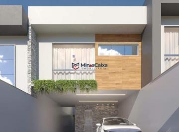 Casa · 200m² · 3 Quartos · 2 Vagas · GEMINADA DE 3 QUARTOS, 2 VAGAS DE GARAGEM E ÁREA GOURMET A VENDA NO NOVO HORIZONTE!